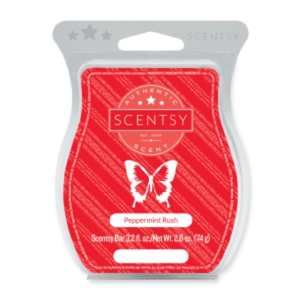 Scentsy Peppermint Rush Wax Bar
